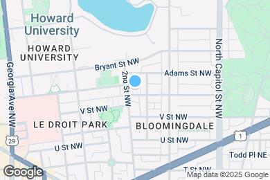 Map image of the property - 149 W St NW