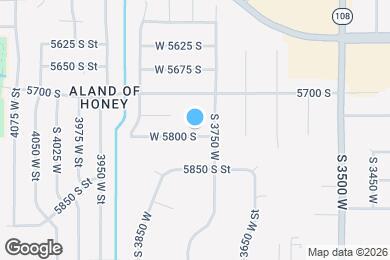 Map image of the property - 3770 W 5800 S