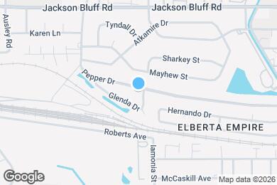 Map image of the property - 1701 Pepper Dr