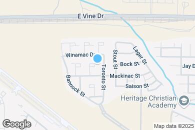 Map image of the property - 438 Noquet Ct
