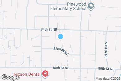 Map image of the property - 8228 49th Ave NE