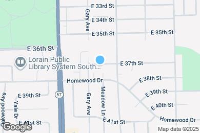 Map image of the property - 2348 E 37th St