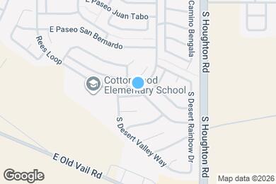 Map image of the property - 8668 S Desert Dove Dr