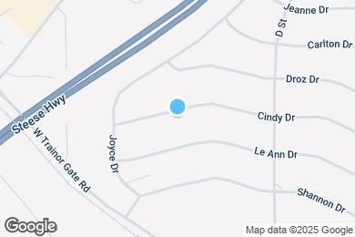 Map image of the property - 305 Cindy Dr