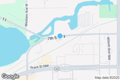 Map image of the property - 1935 7th St NW