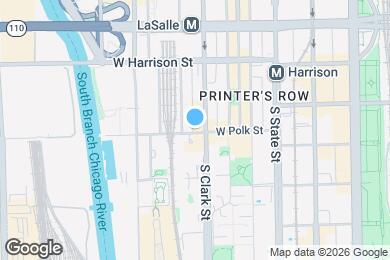 Map image of the property - 114 W Polk St