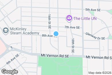 Map image of the property - 803 17th St SE