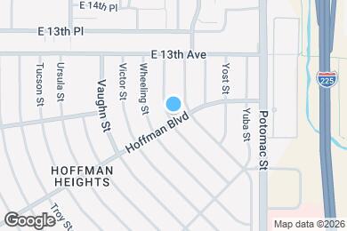 Map image of the property - 1100 Worchester St