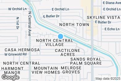 Map image of the property - 302 E El Caminito Dr