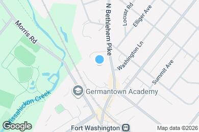 Map image of the property - 120 N Bethlehem Pike