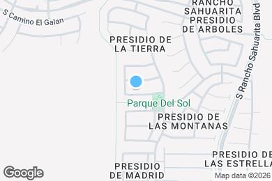 Map image of the property - 90 W Calle Sauco