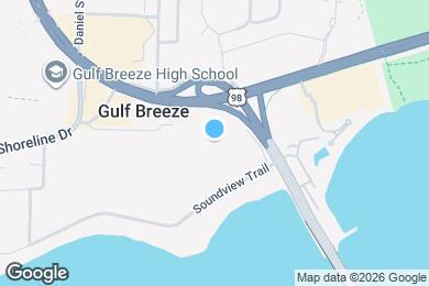 Map image of the property - 201 Pensacola Beach Rd