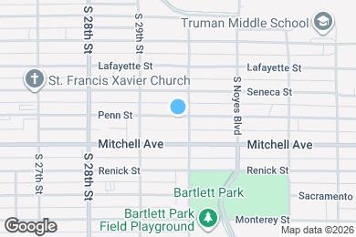 Map image of the property - 2932 Penn St