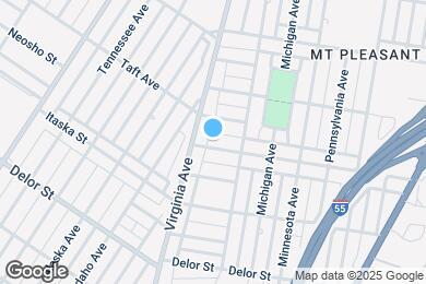 Map image of the property - 3231 Michigan Ave
