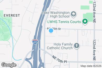 Map image of the property - 11624 NE 74th St