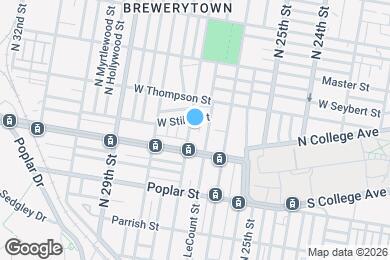 Map image of the property - 1231 N 27th St