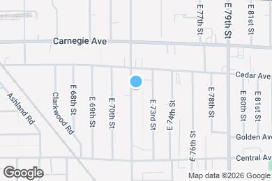 Map image of the property - 2185 E 71st St