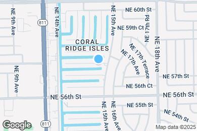 Map image of the property - 1478 NE 57th Ct