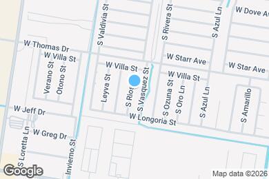 Map image of the property - 6707 S Rios St