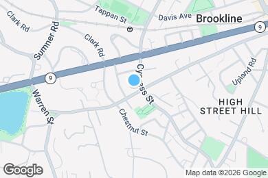 Map image of the property - 297 Walnut St