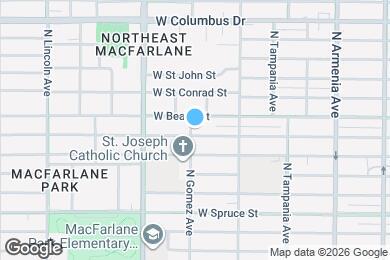 Map image of the property - 2931 W Palmetto St