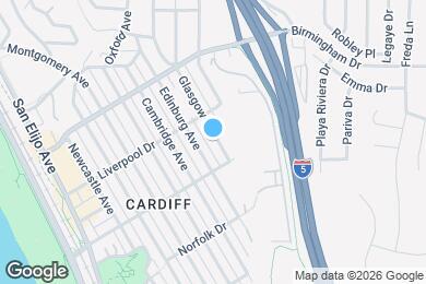 Map image of the property - 2148 Glasgow Ave