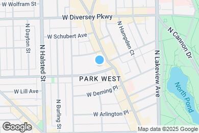 Map image of the property - 630 W Wrightwood Ave