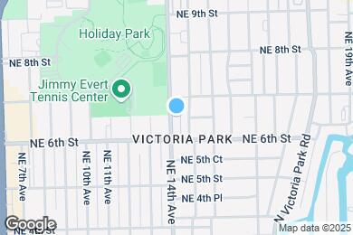 Map image of the property - 622 NE 14th Ave