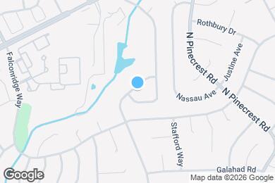 Map image of the property - 428 N Ashbury Ave