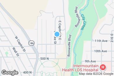 Map image of the property - 588 Cortez St