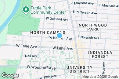 Map image of the property - 75 W Norwich Ave