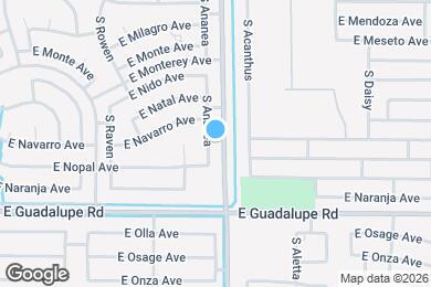 Map image of the property - 2717 S Ananea