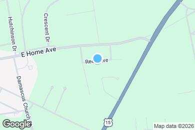 Map image of the property - 1305 Reed Ave