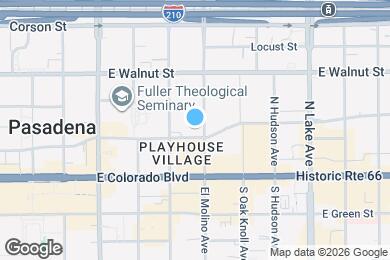 Map image of the property - Parkview Pasadena Apartments - Luxury apartments in the Playhouse District