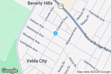 Map image of the property - 6998 Edison Ave