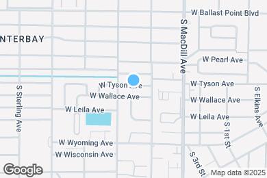 Map image of the property - 3210 W Tyson Ave