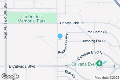 Map image of the property - 1681 S Dandelion St