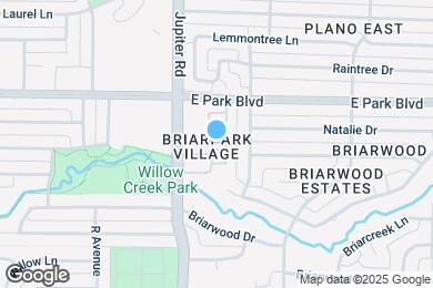 Map image of the property - 2500 E Park Blvd