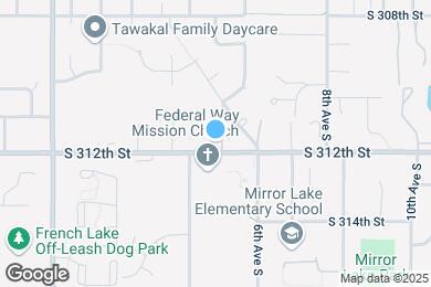 Map image of the property - 440 S 312th St - Garage Top