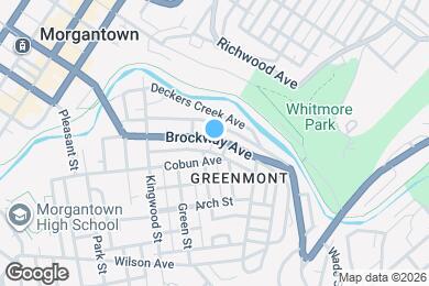 Map image of the property - 538 Brockway Ave