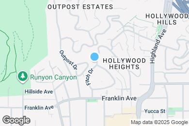 Map image of the property - 2005 N Sycamore Ave