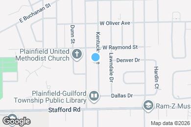 Map image of the property - 620 Kentucky Ave