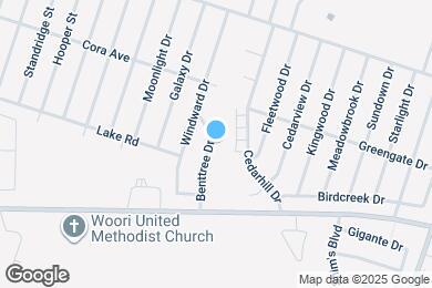 Map image of the property - 1706 Benttree Dr