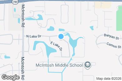 Map image of the property - 4534 N Lake Dr
