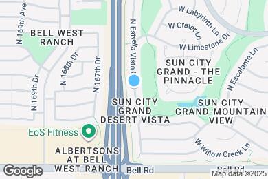 Map image of the property - 17450 N Estrella Vista Dr