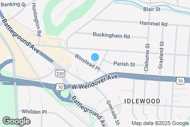 Map image of the property - 1304 Winstead Pl