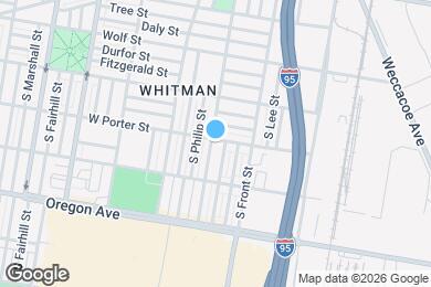 Map image of the property - 2503 S 2nd St