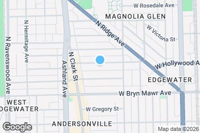 Map image of the property - 1449 W Hollywood Ave