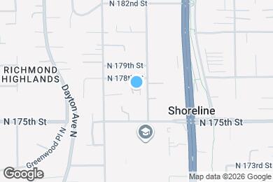 Map image of the property - 17722 North Park Pl N