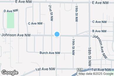 Map image of the property - 2015 Johnson Ave NW